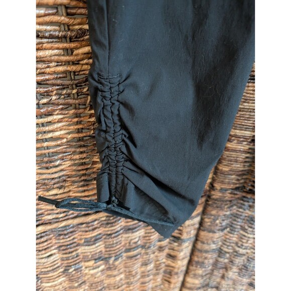 Columbia Omni Shield Athletic Pants Women's Medium Black Running Workout Cinched - Picture 4 of 7